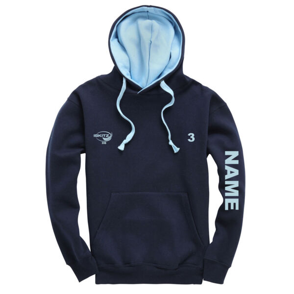 W73 - Premium contrast Hoodie Thumbnail